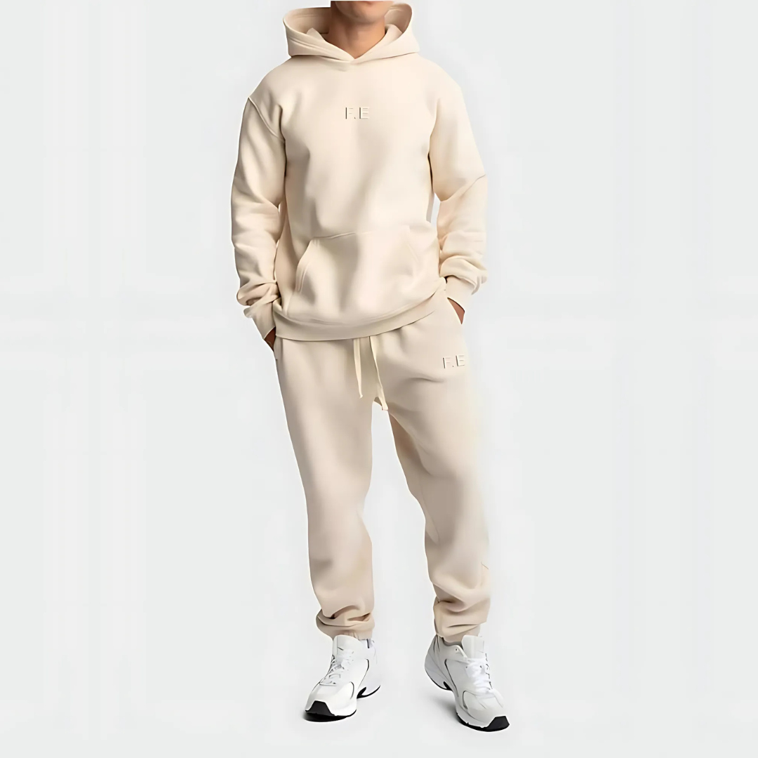 Men's FE Relaxed Fit Sweatpants - Cream