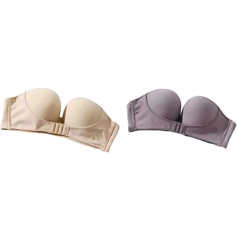 Strapless Super Push-Up Bra โ Invisible Comfort