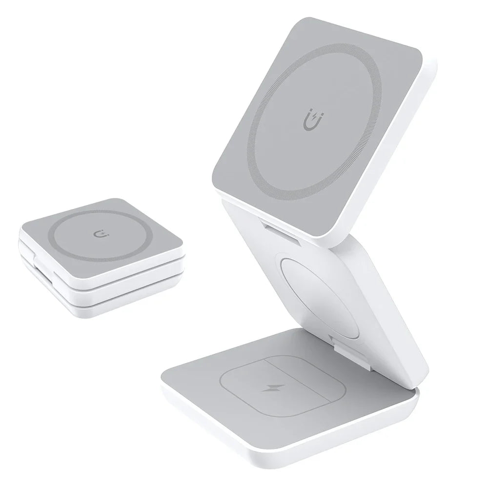 Exquisite 3-in-1 Magnetic Foldable Wireless Charger