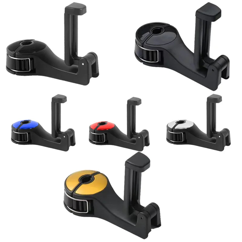 Multi-Functional 2-in-1 Car Hook – Hidden Hook & Phone Holder