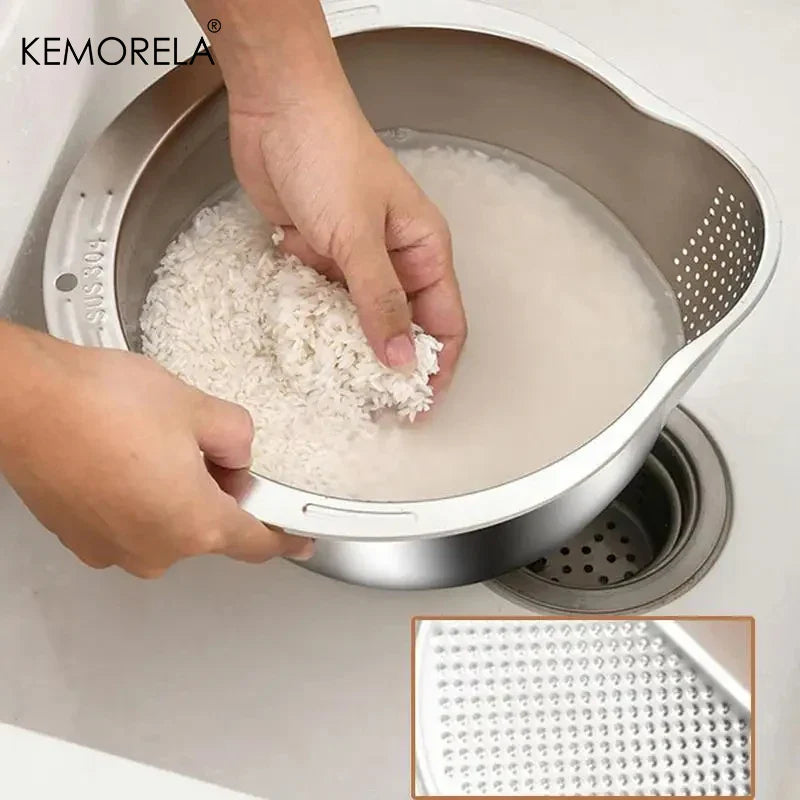 SmartFlow Stainless Steel Rice Strainer
