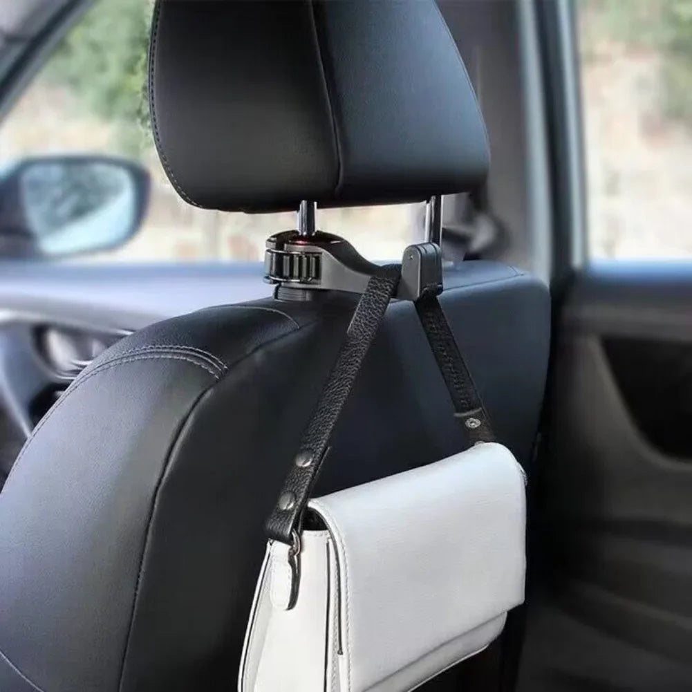 Multi-Functional 2-in-1 Car Hook – Hidden Hook & Phone Holder