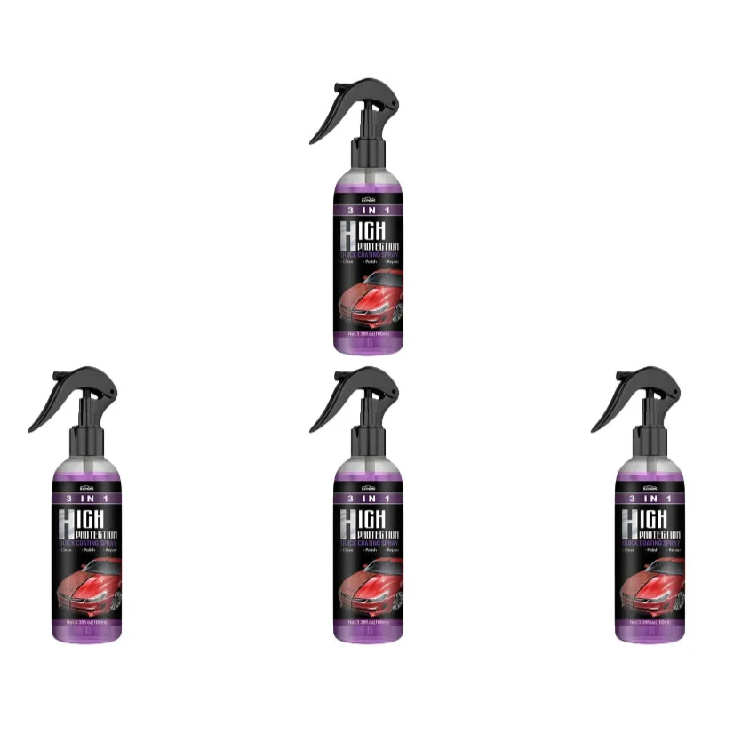3-in-1 High Protection Car Ceramic Coating Spray