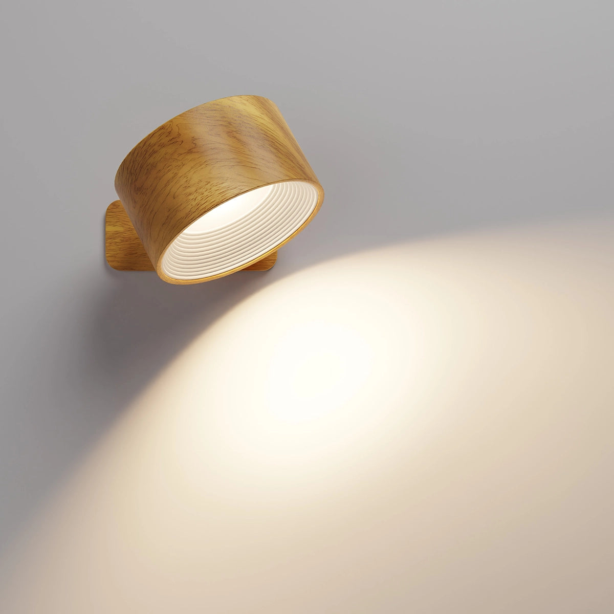 Infinity LED Wall Lamp – Wireless & Rechargeable
