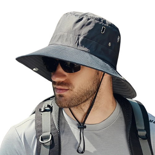 Elegant Wide Brim UV Protection Fisherman Hat