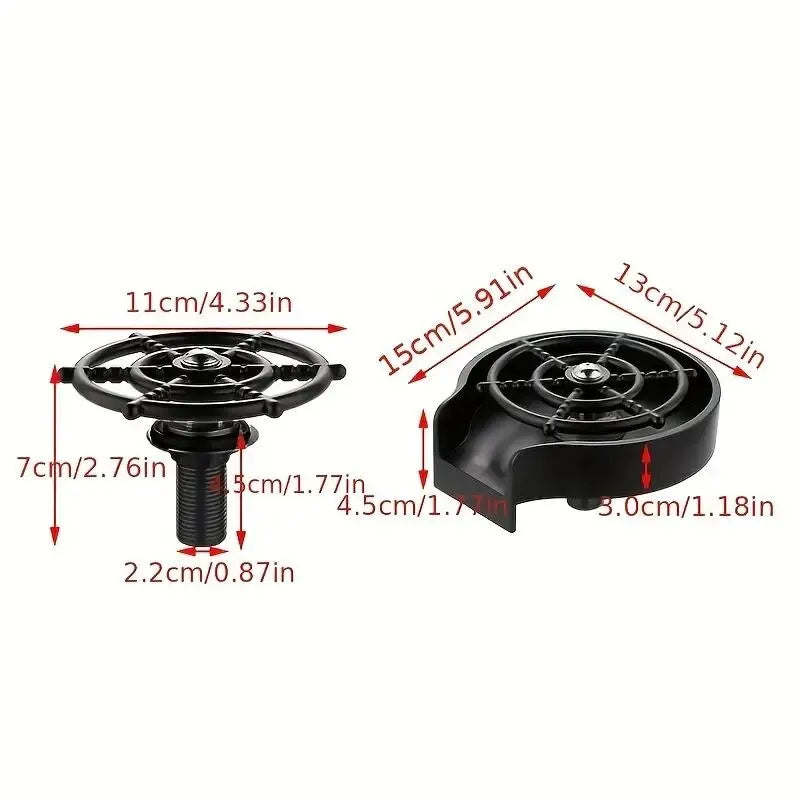 High-Pressure Cleaner for Kitchen Cups