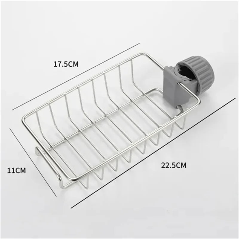 Sponge, Faucet, Soap, and Towel Organizer