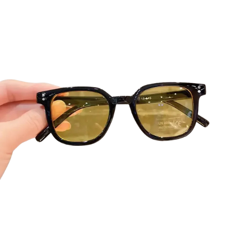 Charming Vintage Square UV400 Kids Sunglasses