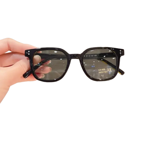 Charming Vintage Square UV400 Kids Sunglasses