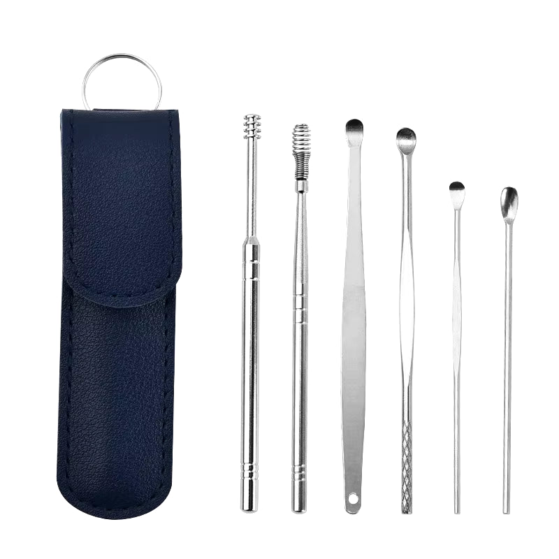 6-Piece Stainless Steel Ear Cleaner Tool Set