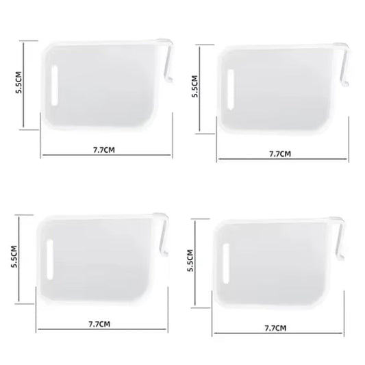 4 Pieces Refrigerator Storage Divider Boards for Organizing Bottles and Cans in the Kitchen and Fridge
