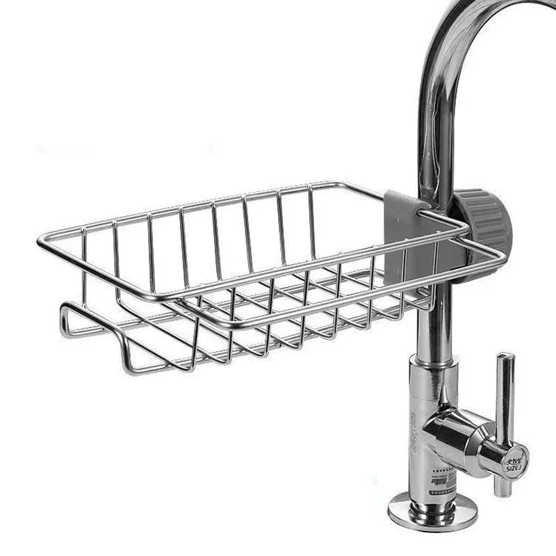 Sponge, Faucet, Soap, and Towel Organizer