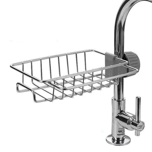 Sponge, Faucet, Soap, and Towel Organizer