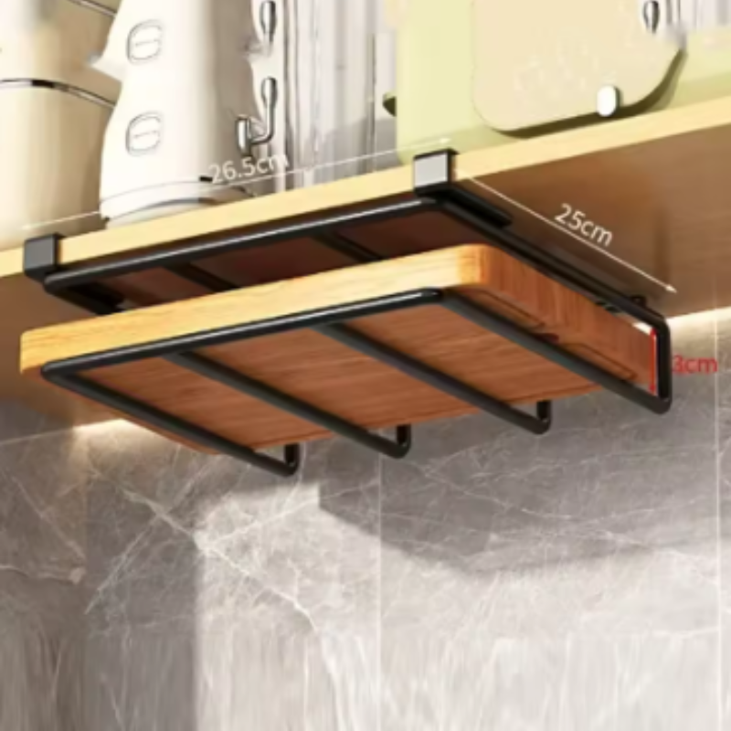 Multi-Purpose Under-Shelf Hanging Organizer