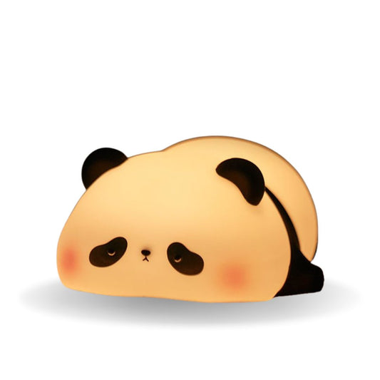 Cute Panda Night Light LED Squishy Tap Lamp Best Gift