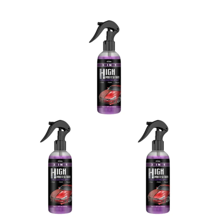 3-in-1 High Protection Car Ceramic Coating Spray