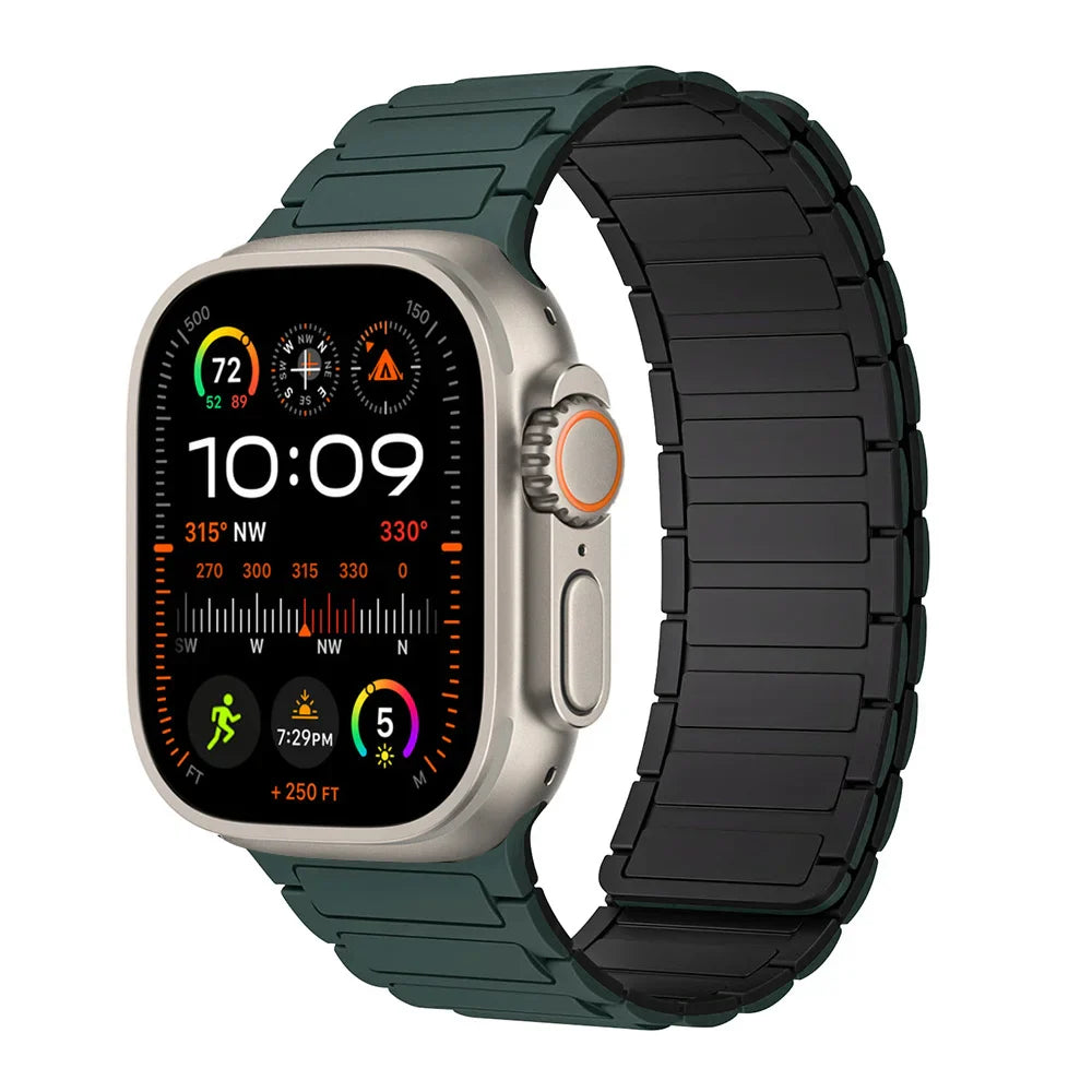 Magnetic Silicone Strap For Apple Watch