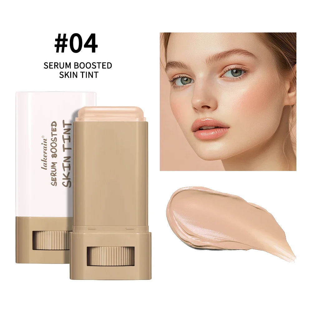 (❤️Mother’s Day Offer🔥) - Foundation Stick Beauty Balm Serum Boosted Skin Tint  – Smooth Finish & Hydration