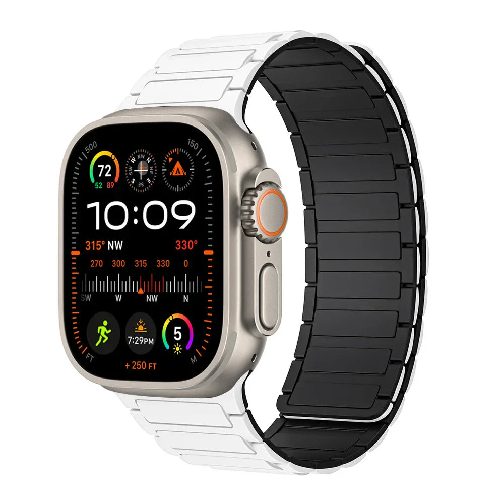 Magnetic Silicone Strap For Apple Watch