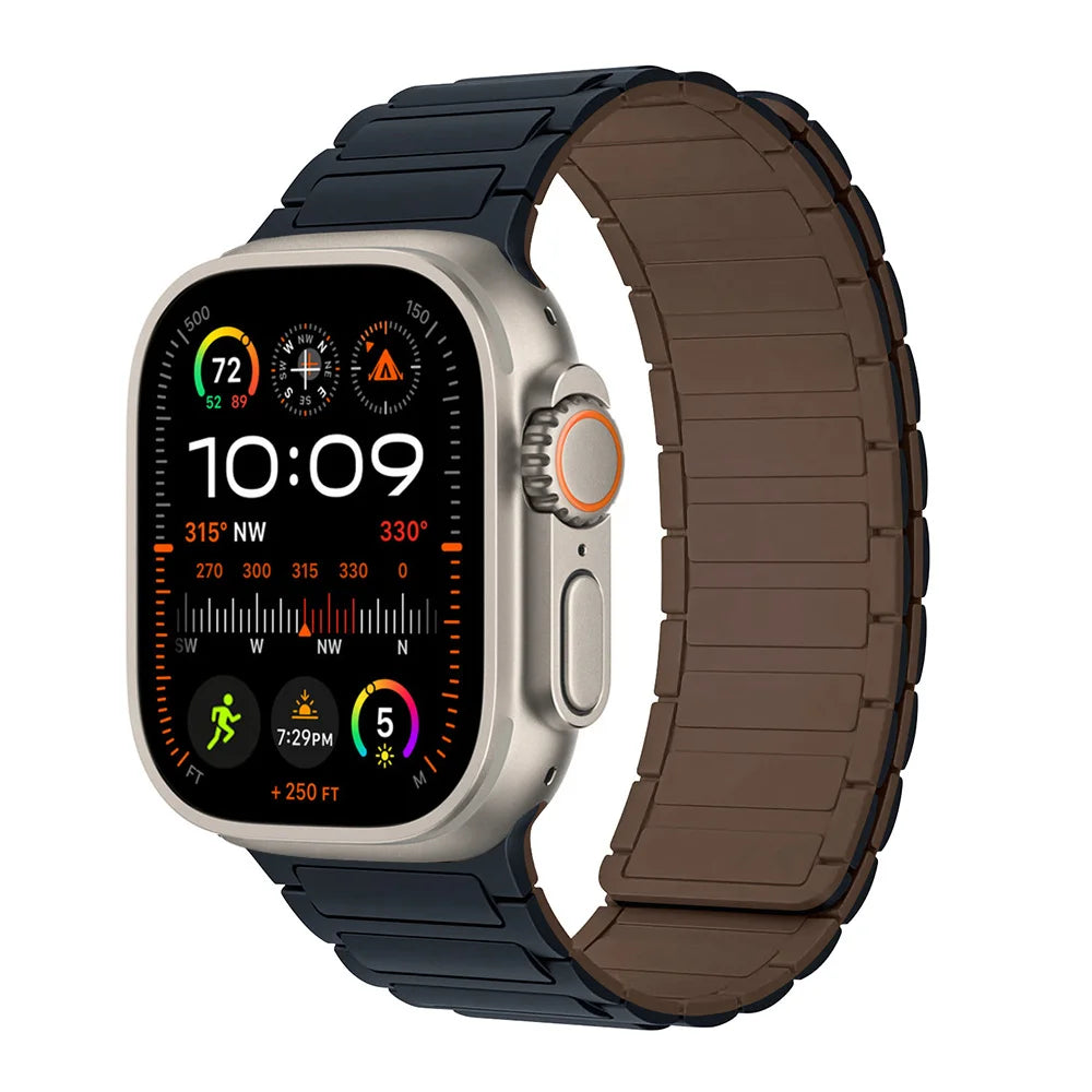 Magnetic Silicone Strap For Apple Watch