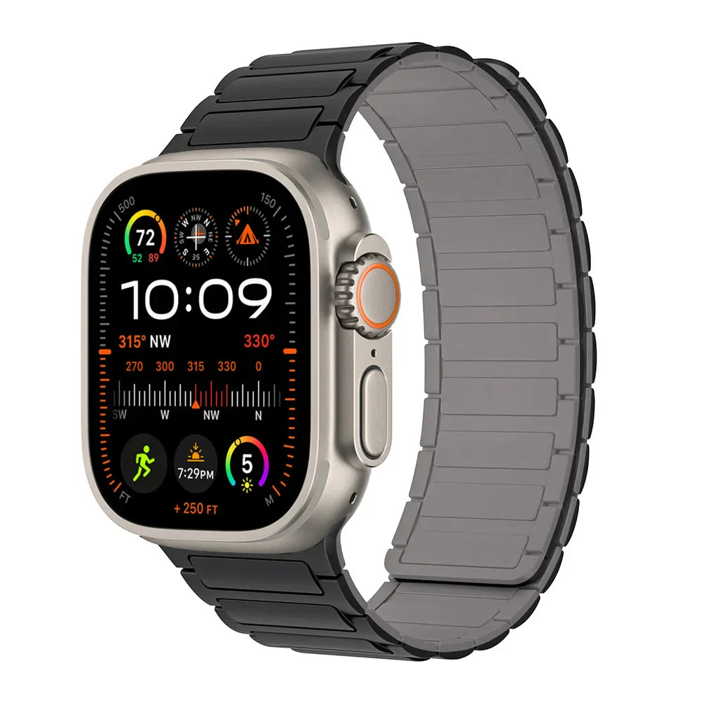 Magnetic Silicone Strap For Apple Watch