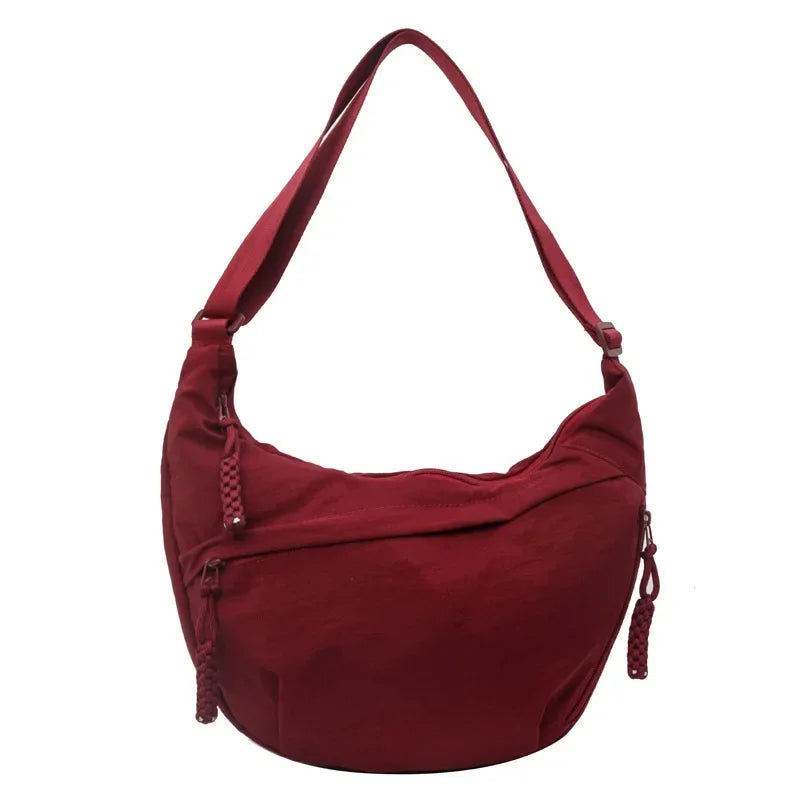 (BUY 1, 2ND -30%!) - Women's Casual Fashion Nylon Crossbody Bag with Wide Adjustable Strap