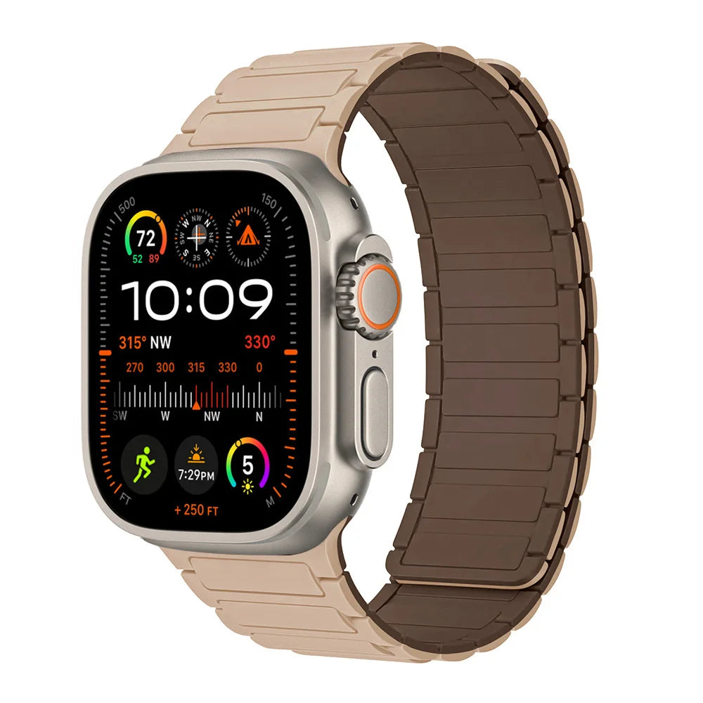 Magnetic Silicone Strap For Apple Watch