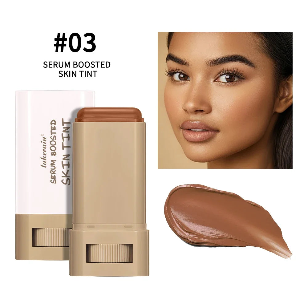 (❤️Mother’s Day Offer🔥) - Foundation Stick Beauty Balm Serum Boosted Skin Tint  – Smooth Finish & Hydration