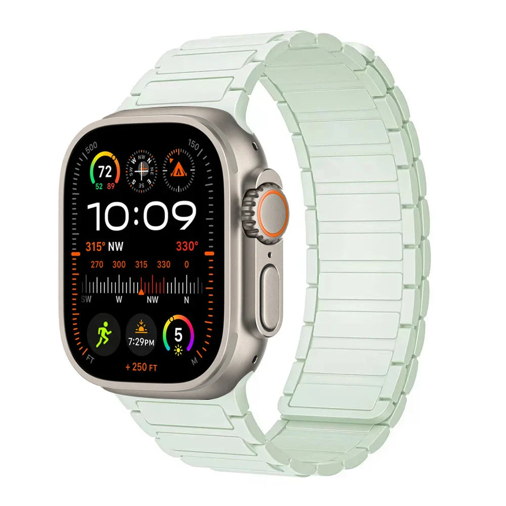 Magnetic Silicone Strap For Apple Watch