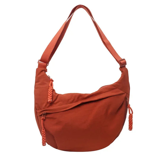 (BUY 1, 2ND -30%!) - Women's Casual Fashion Nylon Crossbody Bag with Wide Adjustable Strap