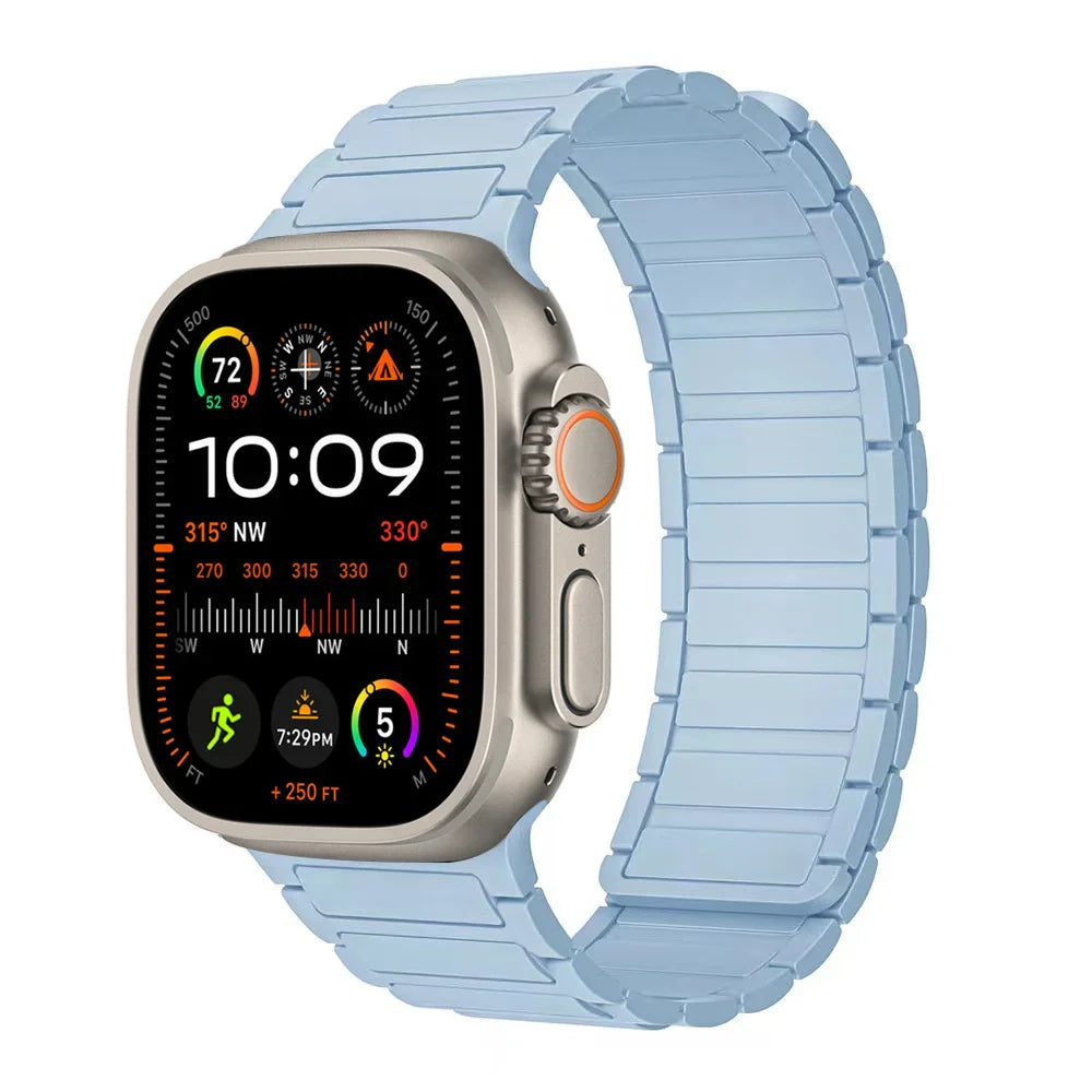 Magnetic Silicone Strap For Apple Watch