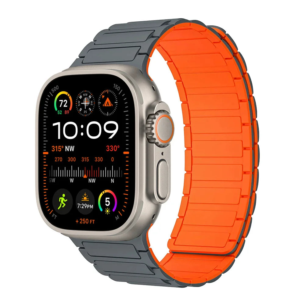 Magnetic Silicone Strap For Apple Watch