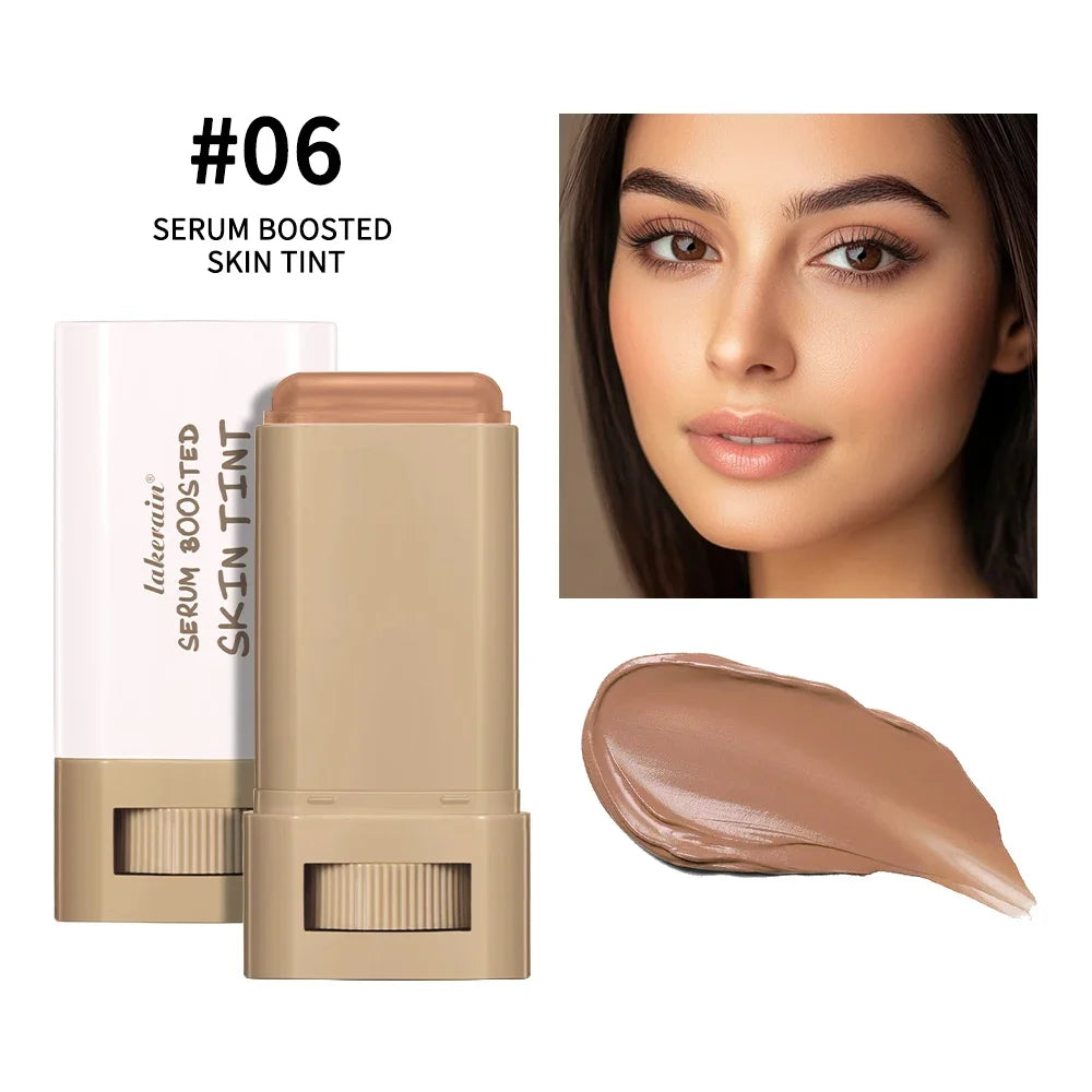 (❤️Mother’s Day Offer🔥) - Foundation Stick Beauty Balm Serum Boosted Skin Tint  – Smooth Finish & Hydration