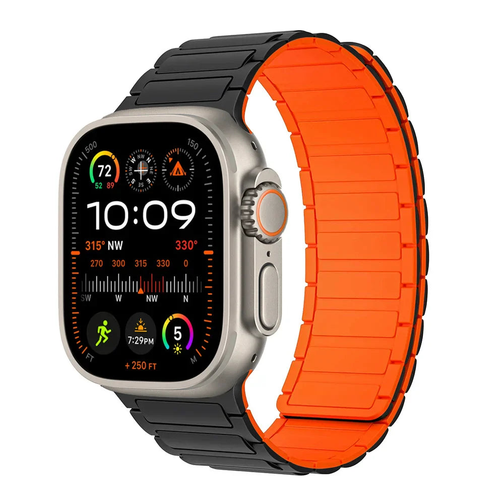 Magnetic Silicone Strap For Apple Watch