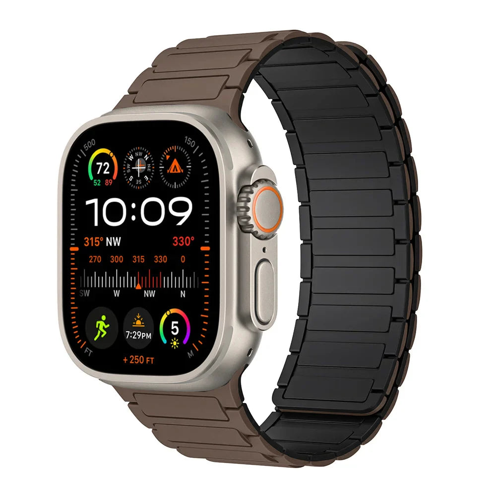 Magnetic Silicone Strap For Apple Watch