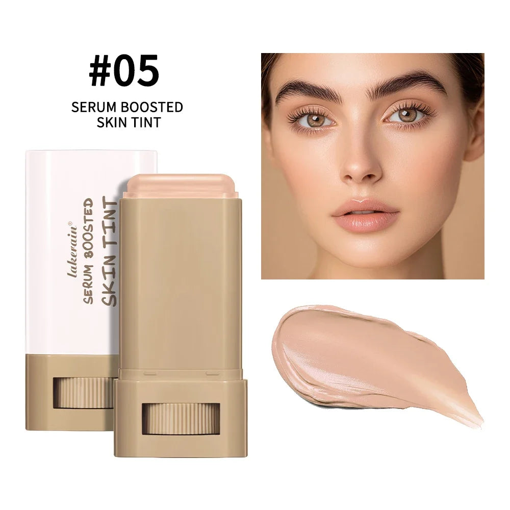 (❤️Mother’s Day Offer🔥) - Foundation Stick Beauty Balm Serum Boosted Skin Tint  – Smooth Finish & Hydration