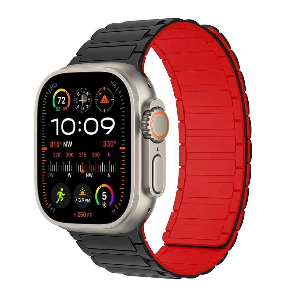 Magnetic Silicone Strap For Apple Watch