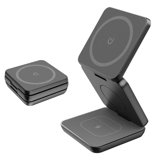 Exquisite 3-in-1 Magnetic Foldable Wireless Charger