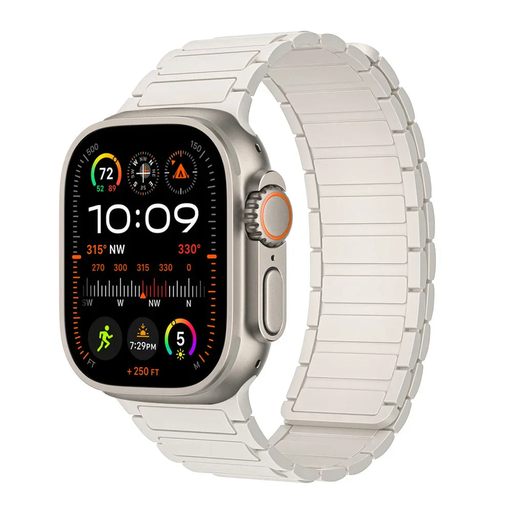 Magnetic Silicone Strap For Apple Watch