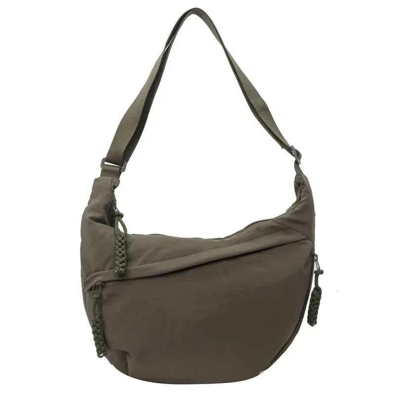 (BUY 1, 2ND -30%!) - Women's Casual Fashion Nylon Crossbody Bag with Wide Adjustable Strap