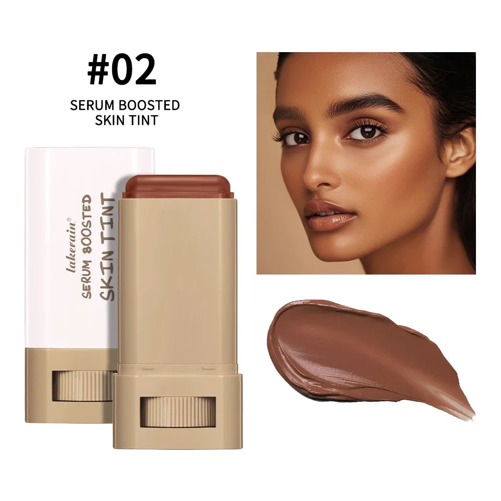 (❤️Mother’s Day Offer🔥) - Foundation Stick Beauty Balm Serum Boosted Skin Tint  – Smooth Finish & Hydration