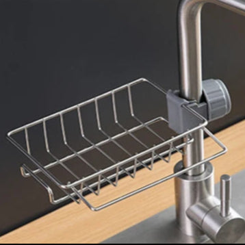 Sponge, Faucet, Soap, and Towel Organizer