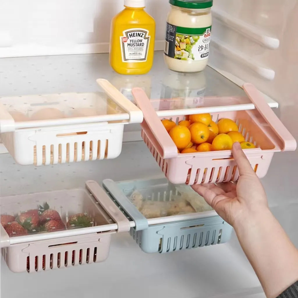 Retractable Tray for Refrigerator