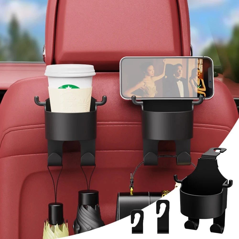 New Universal Storage Organizer Hook with Cup Holder for Handbag