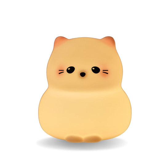 Cute Kitten Night Light Tap Lamp Best Gift