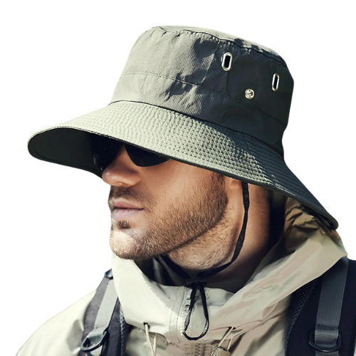 Elegant Wide Brim UV Protection Fisherman Hat